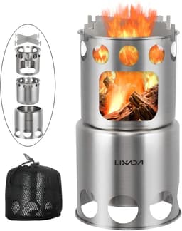 BioLite CampStove 2+ — Holzgas-Kocher mit USB-Generator
