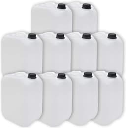 HDPE Kanister 10L lebensmittelecht — 6er-Set