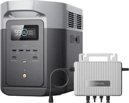 EcoFlow DELTA 3 Plus — 1.024 Wh, LiFePO4, 1.800 W