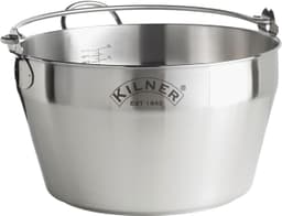Weck Einkochtopf 25L — Edelstahl, mit Thermometer und Zange